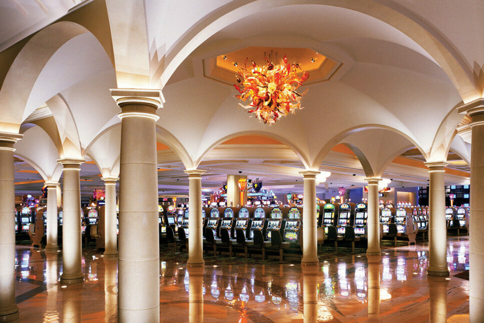 Interior of the Borgata Hotel