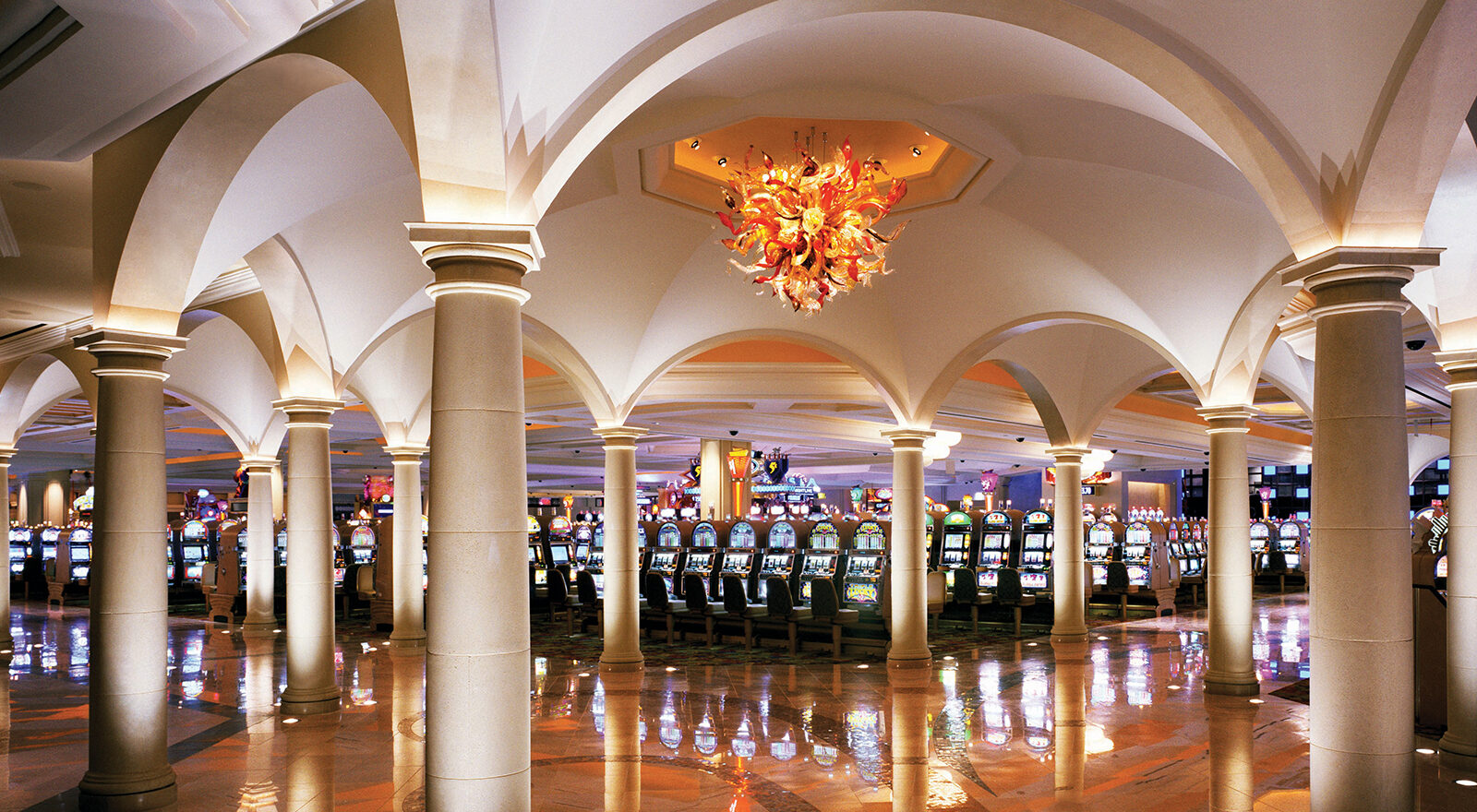 Interior of the Borgata Hotel